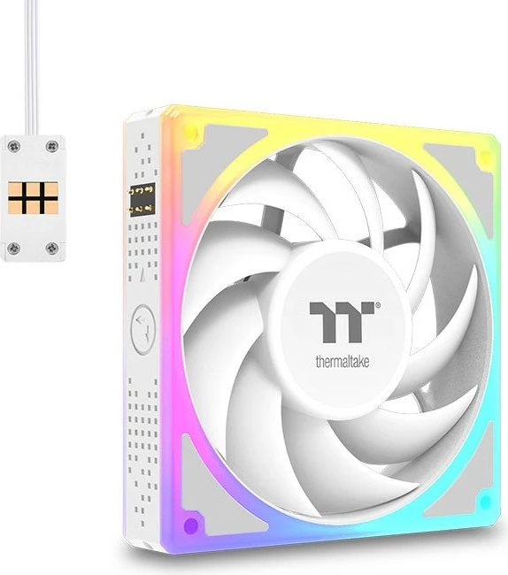 Ventilator kasë Thermaltake TOUGHFAN EX 120 ARGB Sync 3 copë, i bardhë
