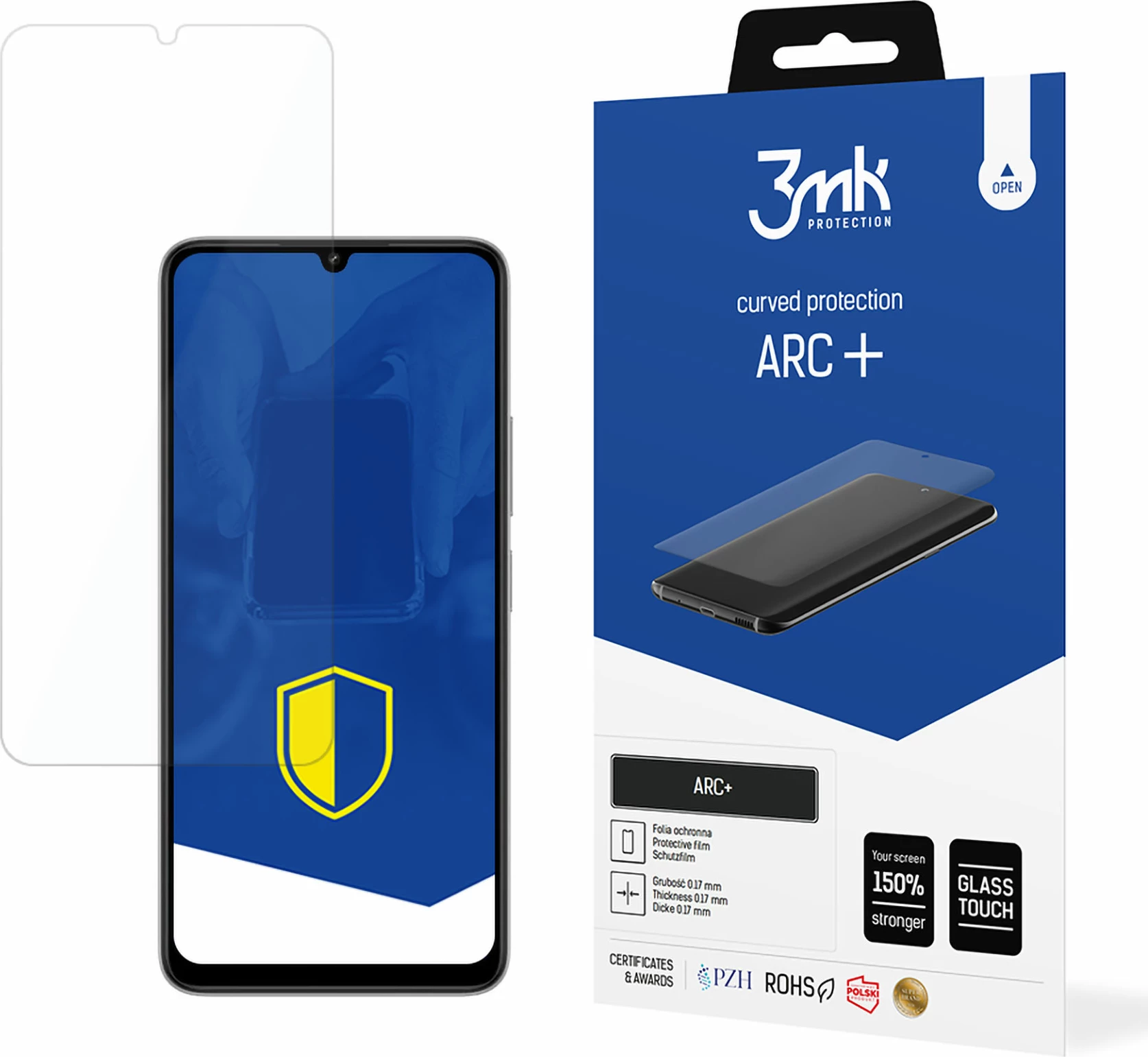 Film mbrojtës 3mk ARC+ për Xiaomi Redmi 13C 5G