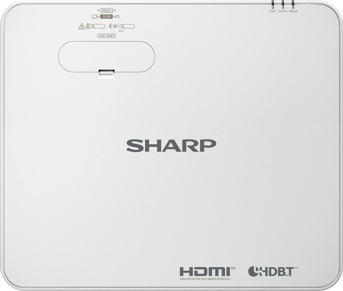 Projektor Sharp P701U, Laser 3LCD, Full HD, 7000 ANSI lumen, i bardhë