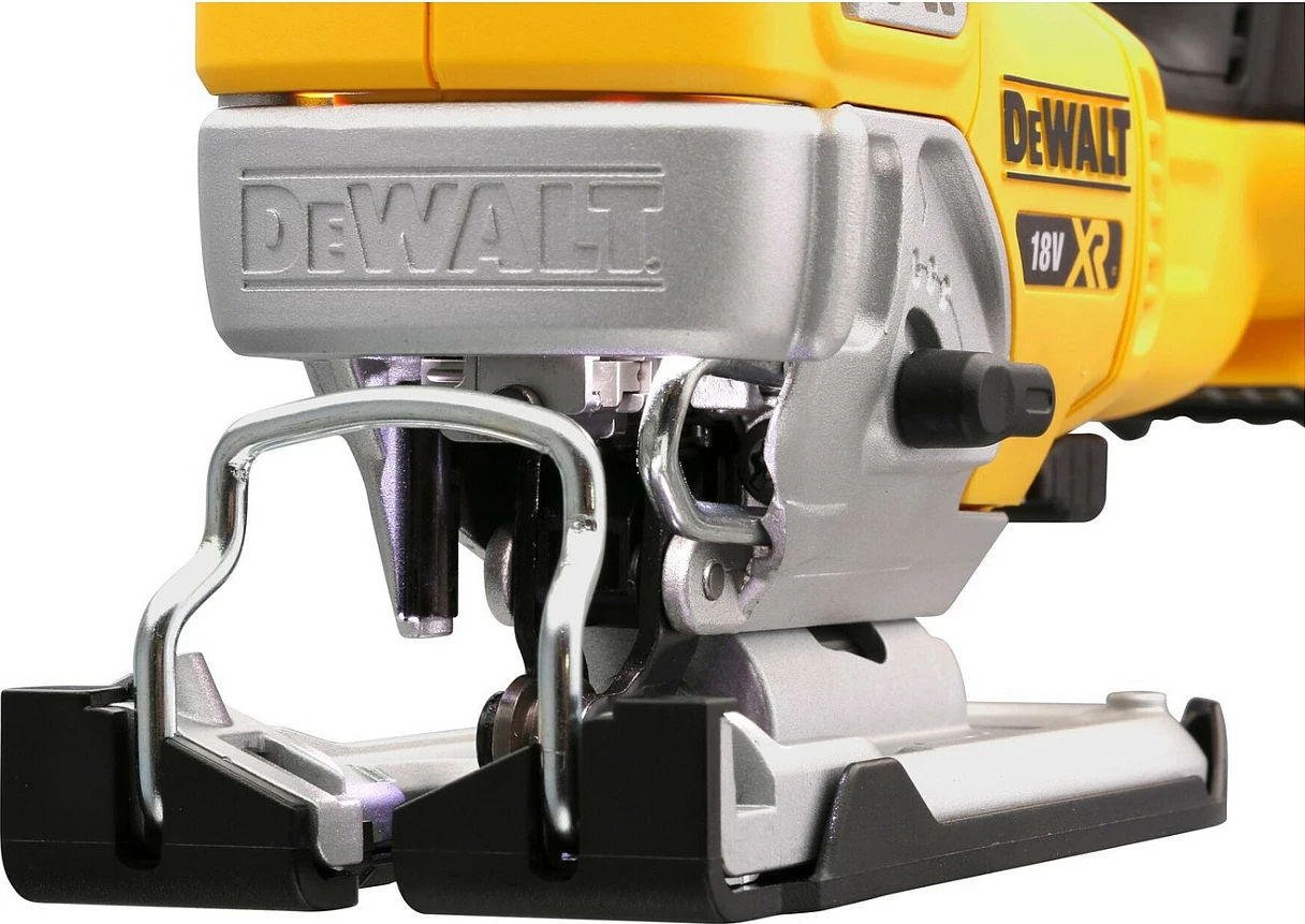 Sharrë dekupimi DeWALT DCS334NT-XJ, dorezë sipër, me bateri, 13.5 cm, zi/verdhë