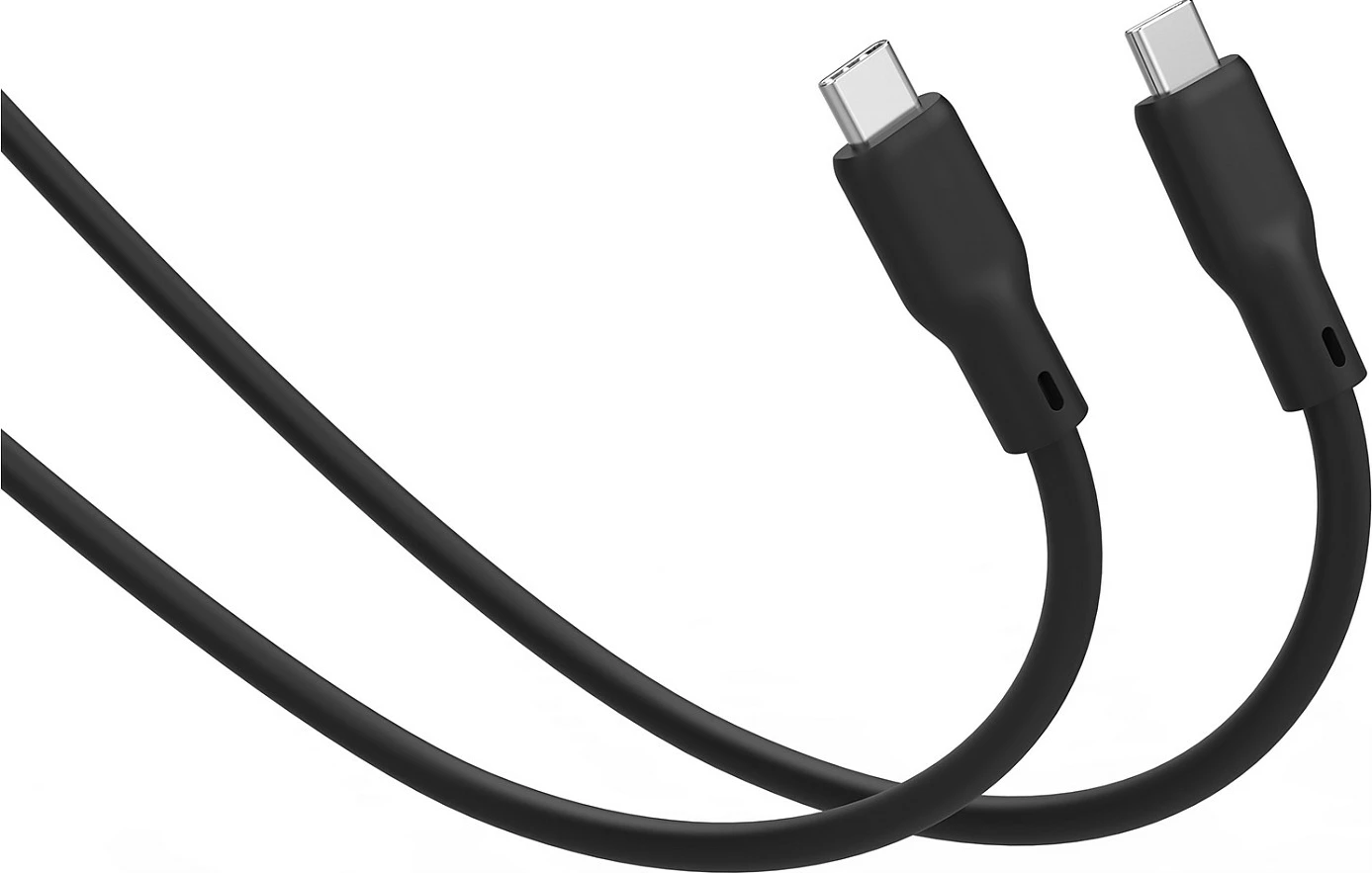 Kabllo USB4.0 Digitus Type-C në Type-C, silikon, 1.5 m, e zezë