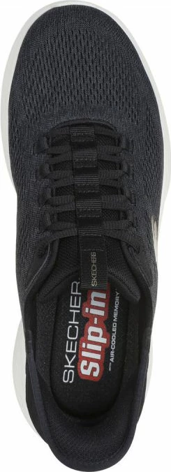 Atlete Skechers për meshkuj, të zeza