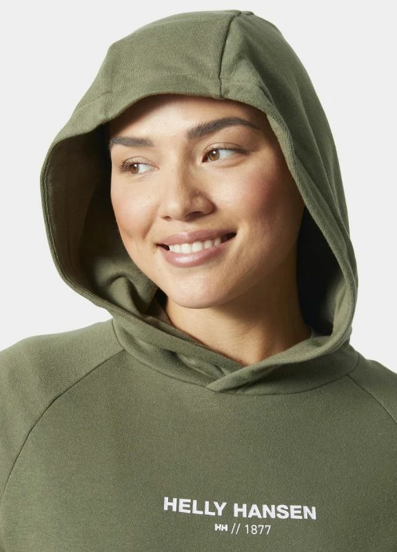 Fustan me kapuç për femra Helly Hansen, jeshil