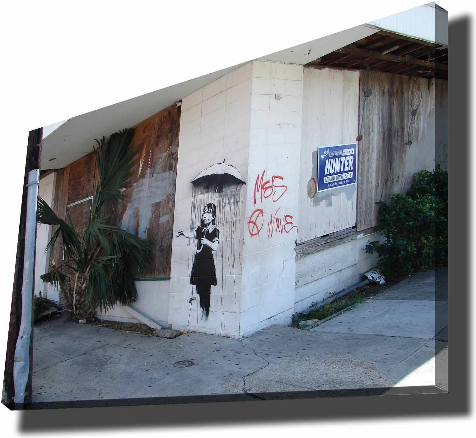 Pikturë dekorative në kanavacë, shumëngjyrëshe, 70x100cm, 70100BANKSY009