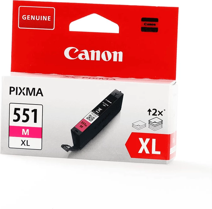 Kartrixh boje, Canon, CLI-551M XL 6445B001, 11 ml 680 faqe, Magenta