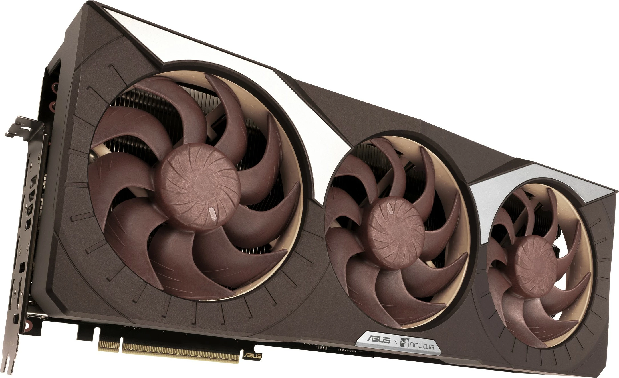 Kartelë grafike ASUS RTX 5080 Noctua OC Edition 16GB GDDR7, 3 ventilatorë, kafe