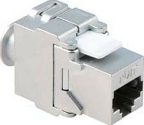 Modul Keystone Bachmann CAT6a STP, RJ45/LSA, 10Gb, metalik