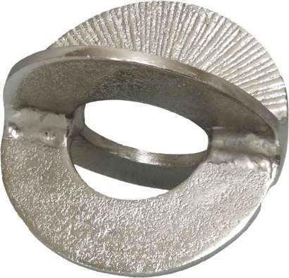 Dekor COBI, nyje, alumin, argjend, 12x9x9 cm