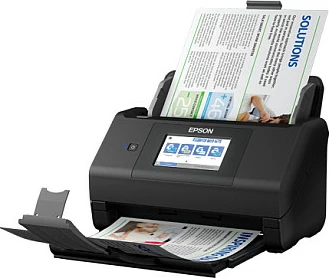 Skaner dokumentesh Epson WorkForce ES-580W, A4, duplex, Wi-Fi, ADF 200 fletë, 35 ppm, i zi