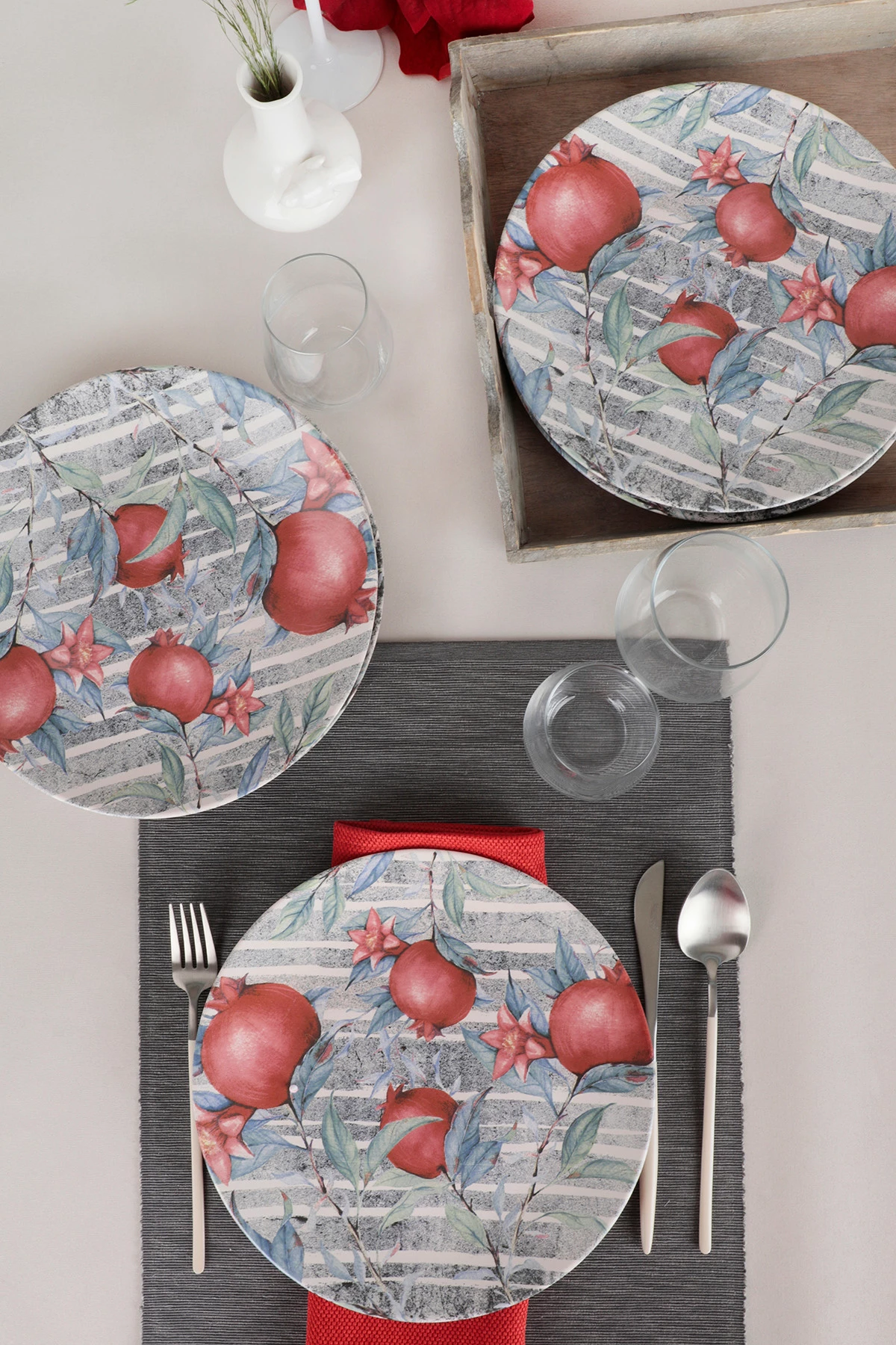 Set pjatash shërbimi (6 copë), Hermia Concept, ST040106F022AJ44300MAS3T00