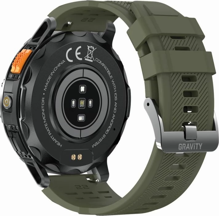 Smartwatch Gravity për të gjithë, e zezë