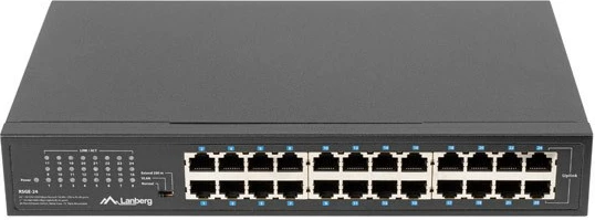 Switch Lanberg, RSGE-24 Porte, 19'', 1GB