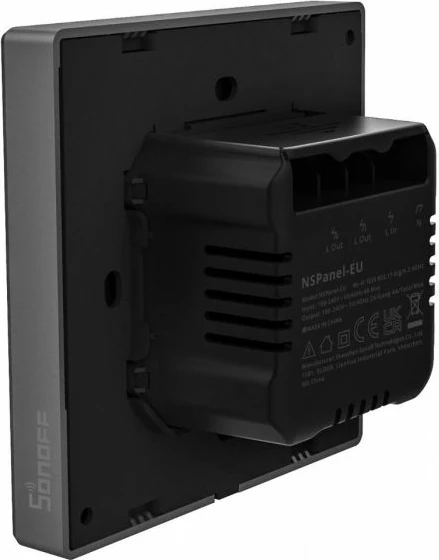 panel kontrolli smart muri SONOFF NSPanel-EU, touchscreen, termostat, WiFi, i zi