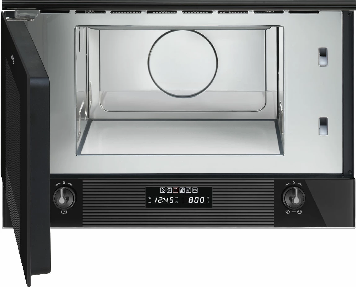 Mikrovalë SMEG Linea MP122B3, 20 L, 700 W, e zezë