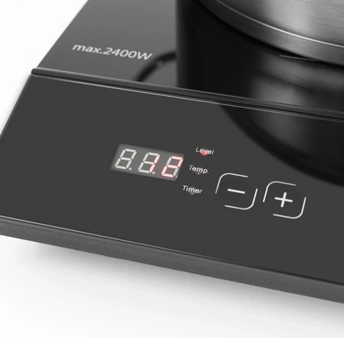 Pllakë gatimi induksioni CASO Maitre 3500 3500W 2 zona, e zezë