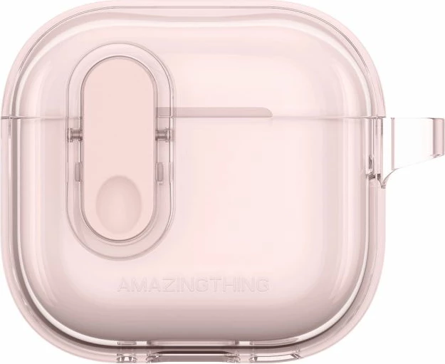 Kutí për AirPods 4 AmazingThing Minimal, rozë [Ngjyra: Rozë]