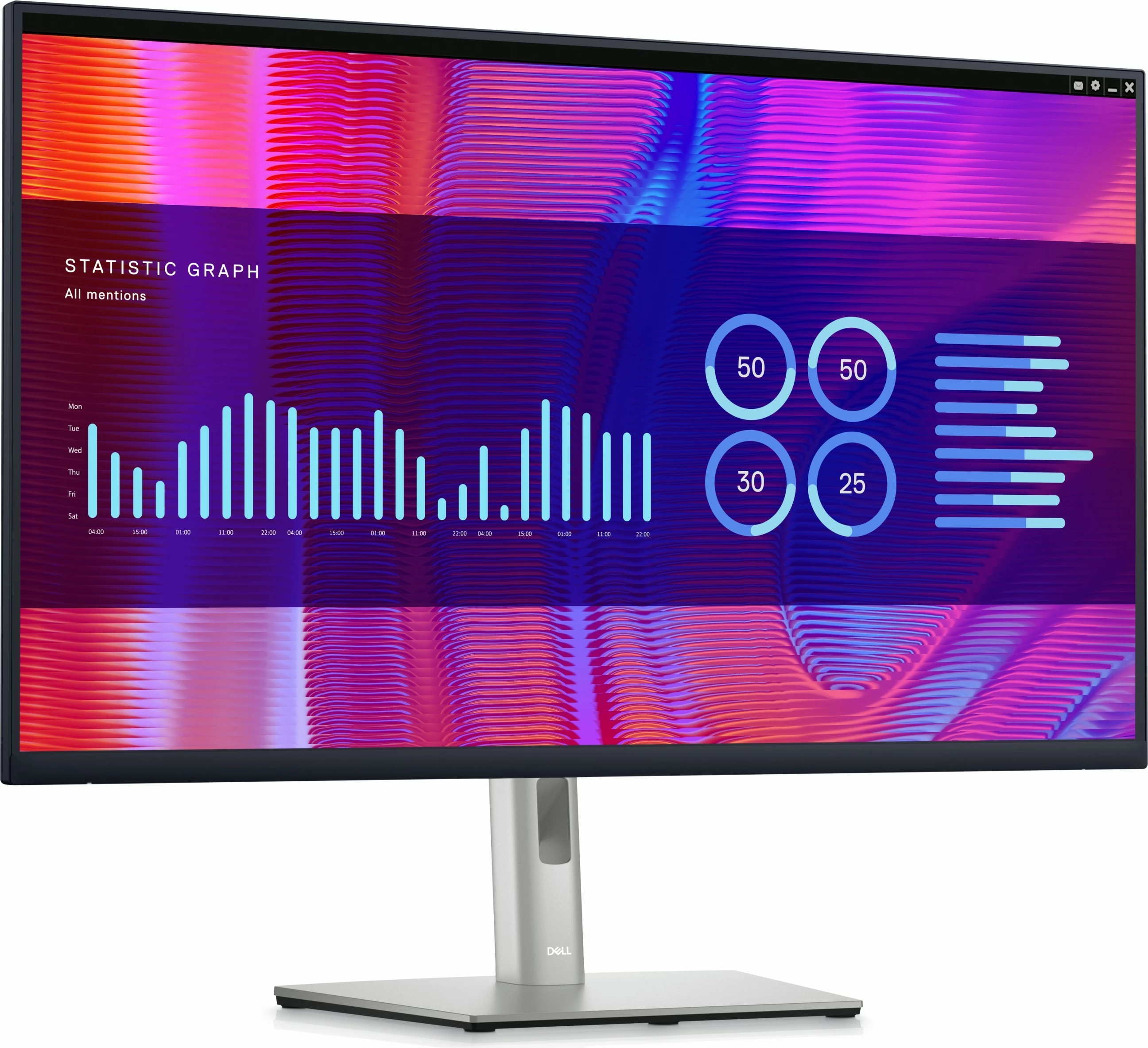 Monitor DELL P Series P3223DE, 80 cm (31.5"), 2560 x 1440 pixels, Quad HD, LCD, 5 ms, E zezë