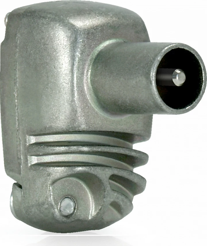 Konektor IEC Televes KSW 2000N, prizë këndore e vidhosur, i mbrojtur, inox (25 copë)