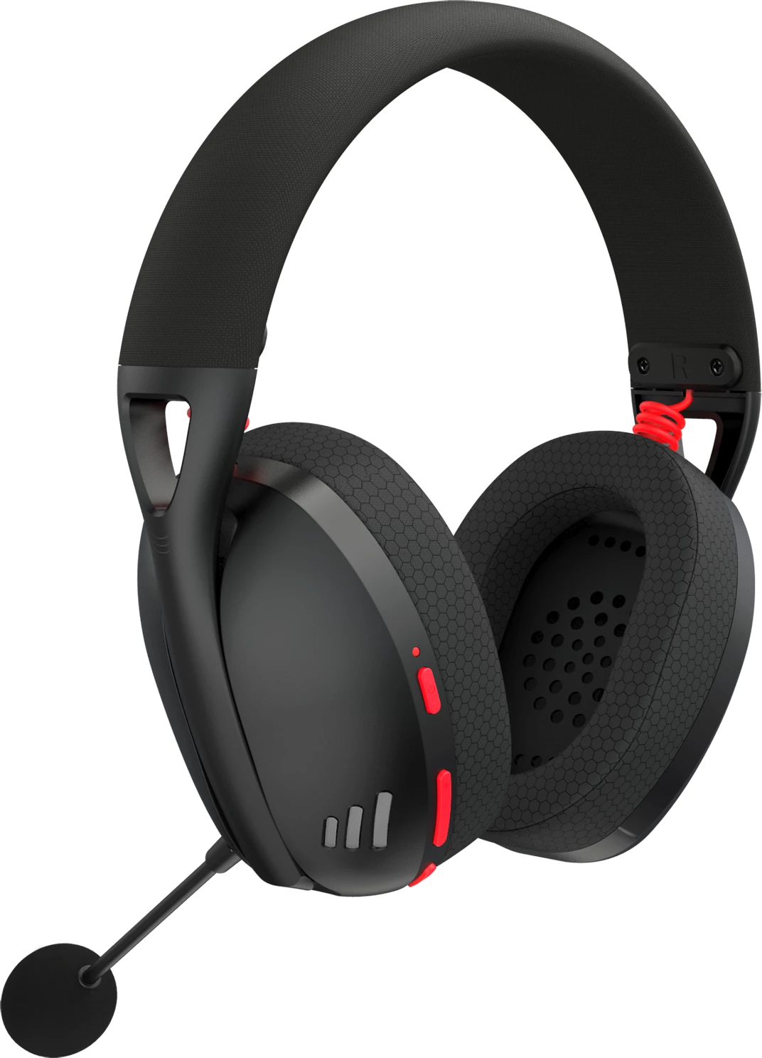 Kufje gaming wireless Redragon Ire Pro H848B, 7.1 surround, 2.4G/BT/corded, mikrofon i heqshëm, zi