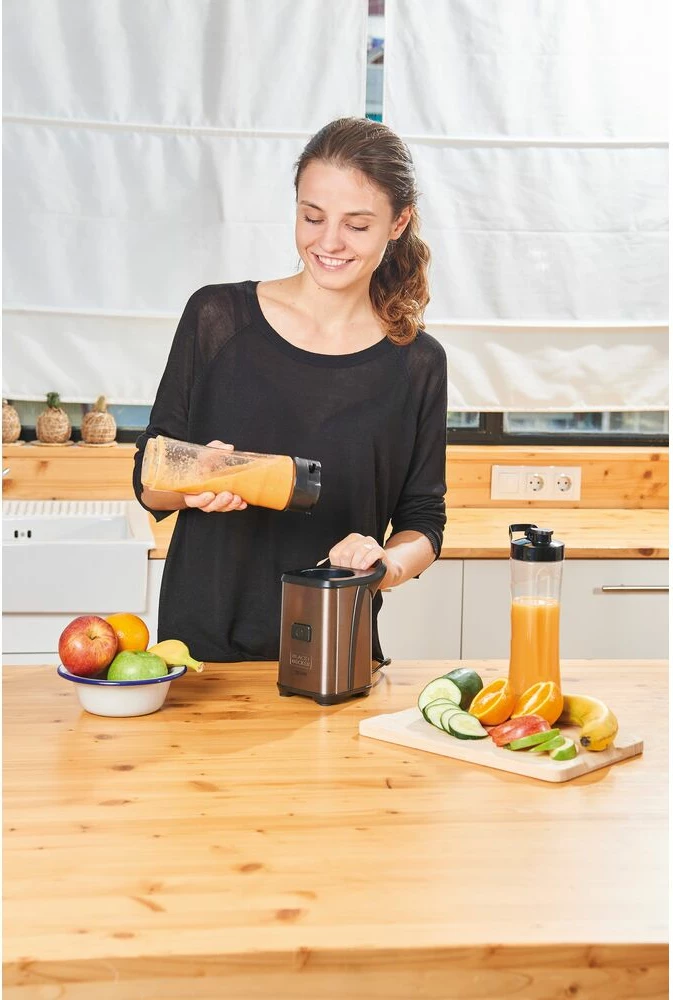 Blender Black+Decker BXJBA350E 350W, 2x600 ml, i zi