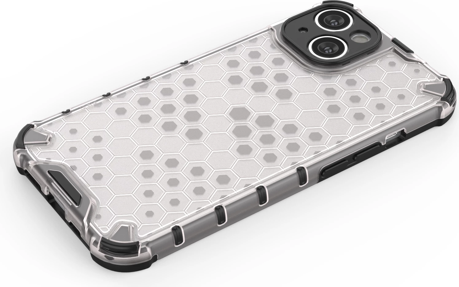 Mbështjellës Hurtel Honeycomb për iPhone 14 Plus, Kaltër