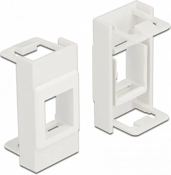 Modul mbajtës Keystone DeLOCK Easy 45, 22.5 x 45 mm, 1 port, i bardhë