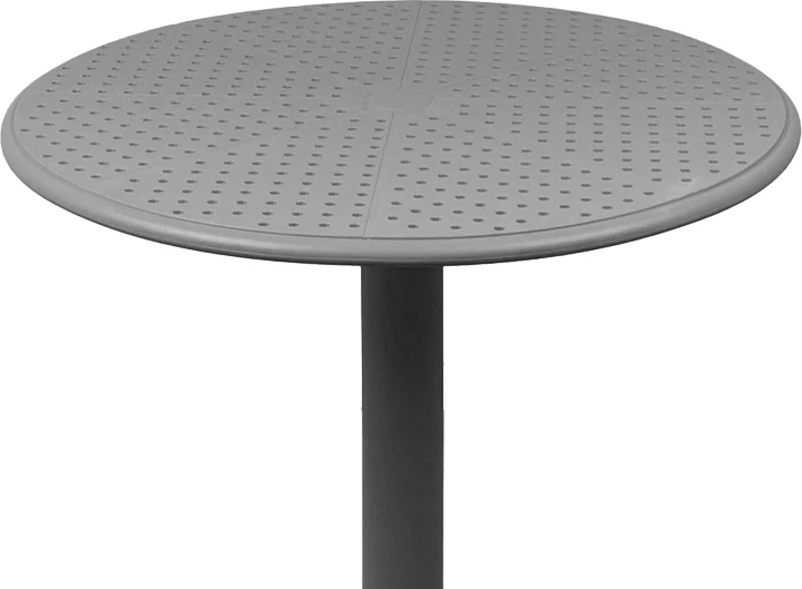 Tavolinë Merkon pp, ngjyrë antracit, D60x75cm