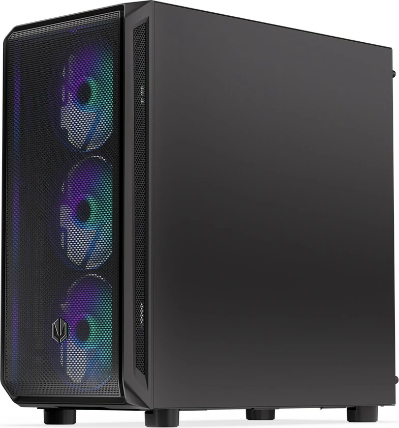 Kasë Endorfy Arx 700 ARGB EY2A013, Midi Tower, Tempered Glass, 4x Ventilatorë ARGB, E zezë