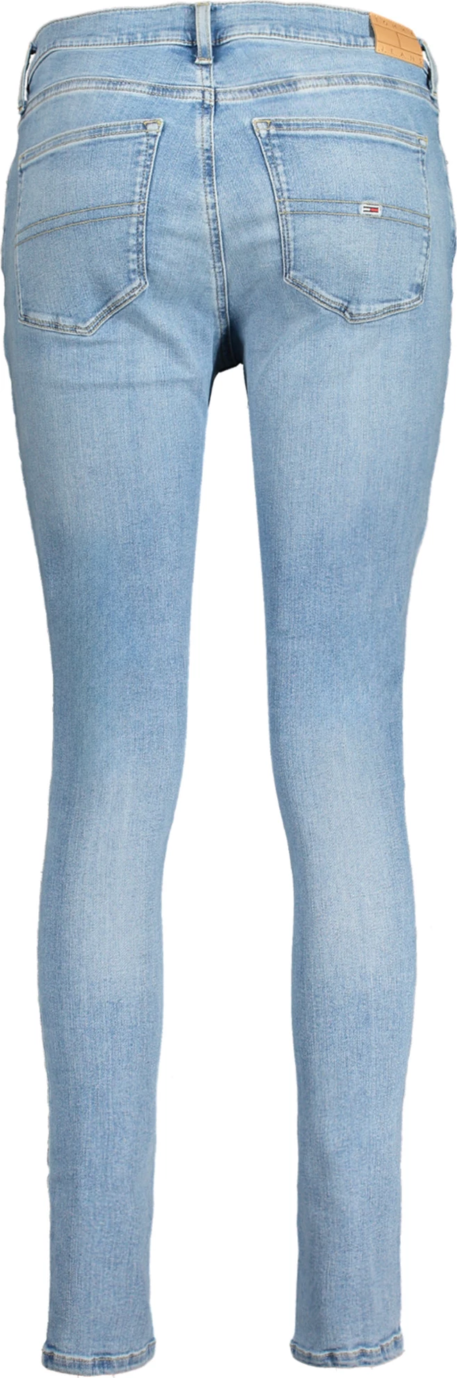 Pantallona xhins për femra TOMMY HILFIGER NORA, kaltër e çelët