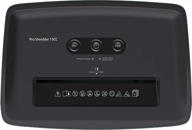 Grirës letre HP PRO SHREDDER 15CC, e zezë