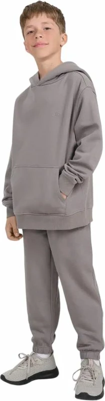 Pantallona për djem 4f, gri [Madhësia: 134 cm]