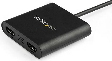 Adapter StarTech USB32HD2, USB 3.0 në 2x HDMI, 4K/30Hz, i zi