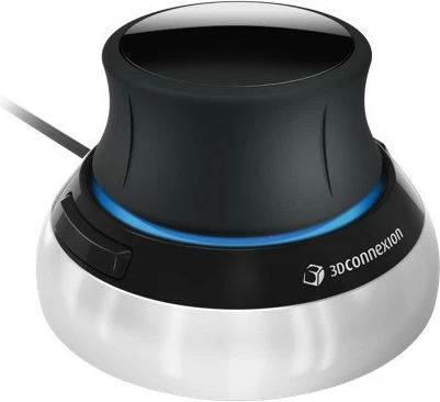 SpaceMouse 3Dconnexion Compact, Ngjyrë zezë, gri
