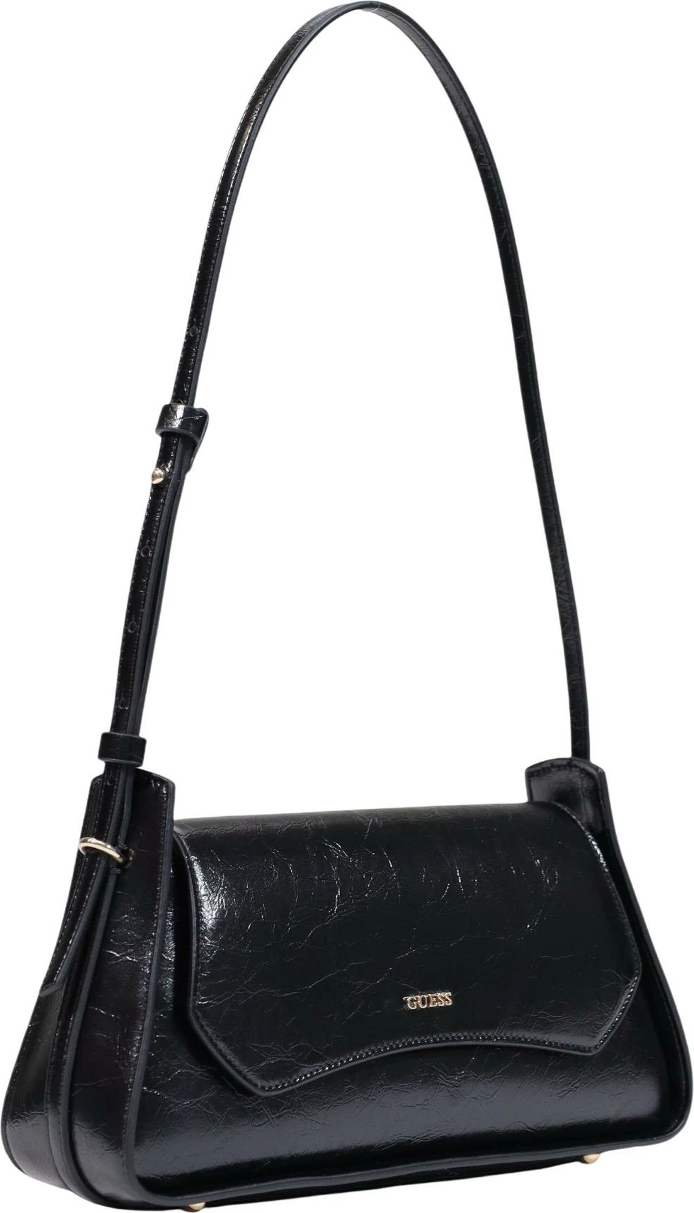 Çantë krahu Guess LUCINDA 3 COMP SATCH HWTC97 31190, e zezë