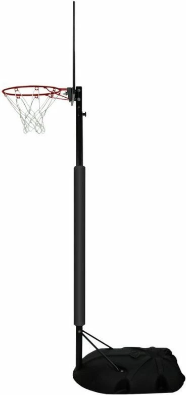 Basketboll për fëmijë Net1 Xplode Jr, e zezë dhe e kuqe