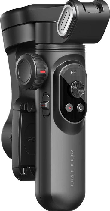 Gimbal AOCHUAN Smart X Pro Standard 3-aksor, bateri 3200 mAh, OLED, karikim wireless, set me tripod, i zi