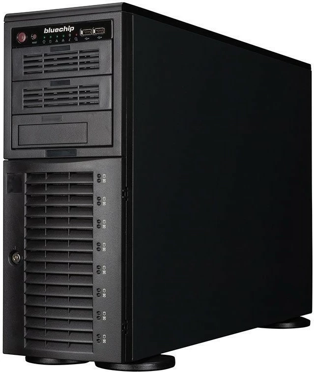 Server bluechip SERVERline T50306s, 2x AMD EPYC 7313, 64GB RAM, 2x480GB SSD, zi