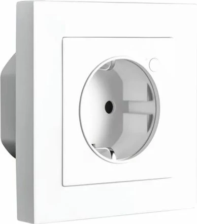 Prizë smart muri Aqara Wall Outlet H2 EU WP-P01D, Zigbee, 16A, e bardhë, 1 copë