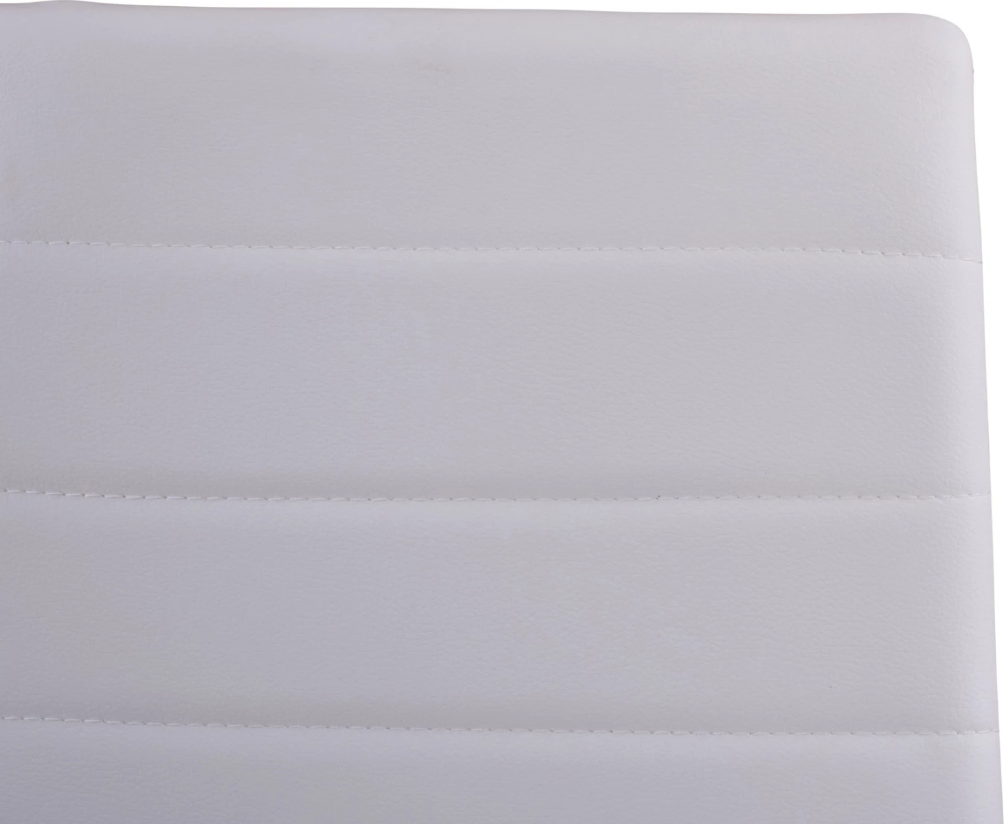 Karrige metalike Lady FH0037.11, kornizë metalike e bardhë PU K/D, 40x48x95 cm, set prej 4 copash