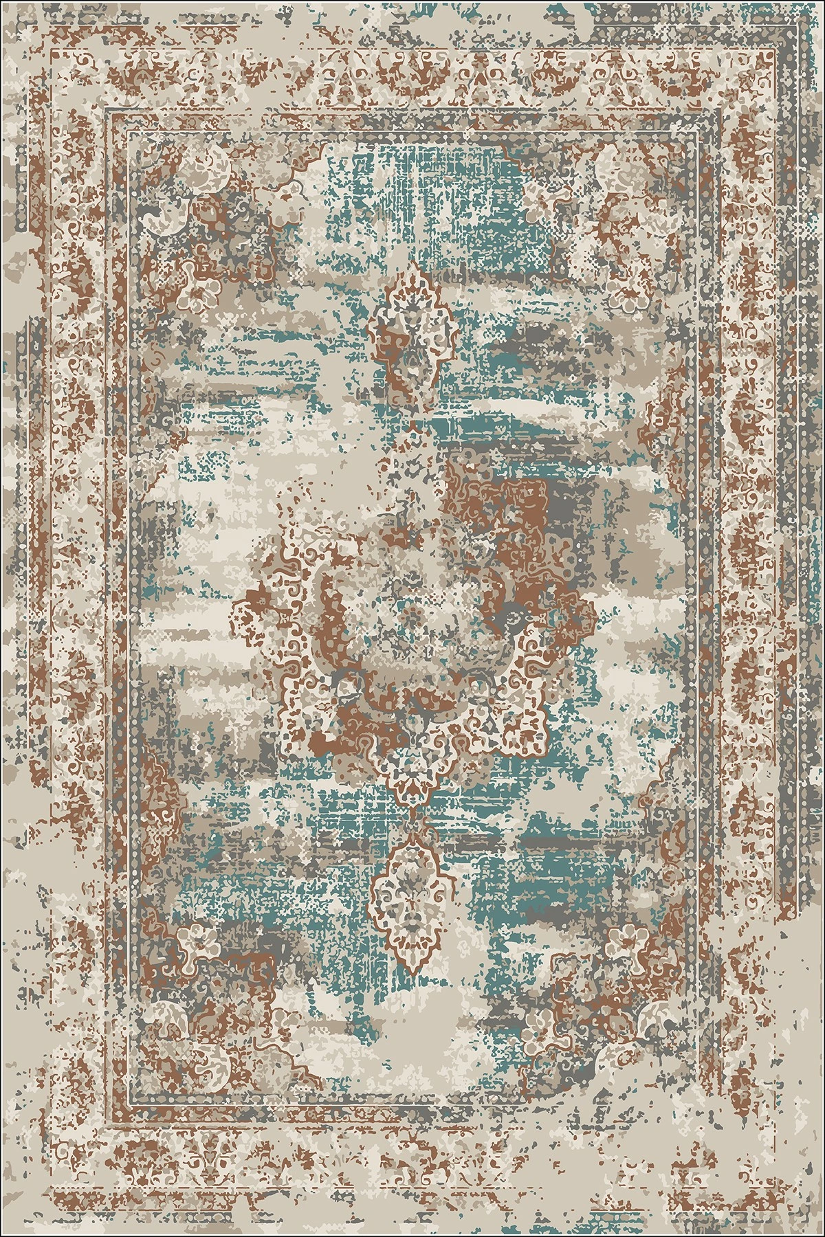 Qilim për korridor, shumëngjyrësh, Conceptum Hypnose CT-1245, 80x150cm