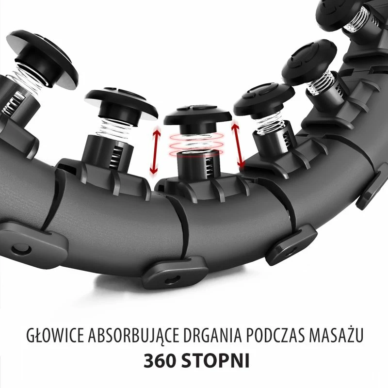 Hula hoop me peshë HMS HHW01, i zi