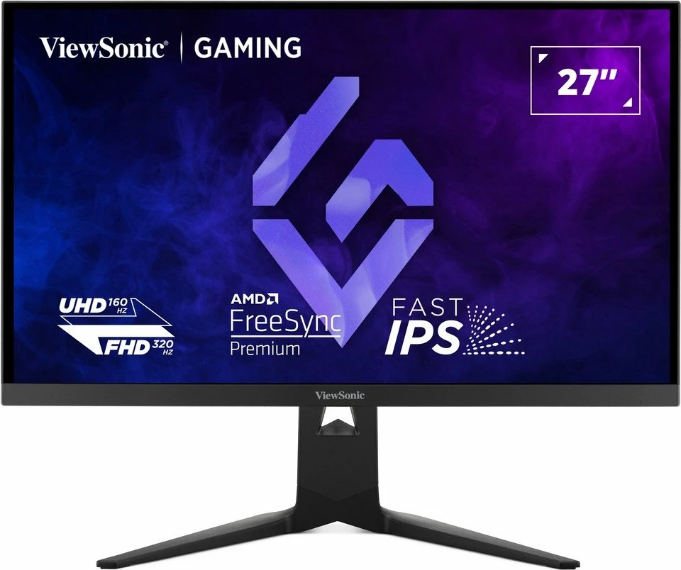 Monitor ViewSonic XG275D1-4K 27\" 4K/FHD 160/320Hz Fast IPS 0.5ms i zi