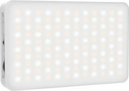 Llambë LED Ulanzi VL120 RGB/WB 2500-9000K, 5000mAh, set me difuzor silikoni + adapter cold shoe + kabllo USB-C, e bardhë