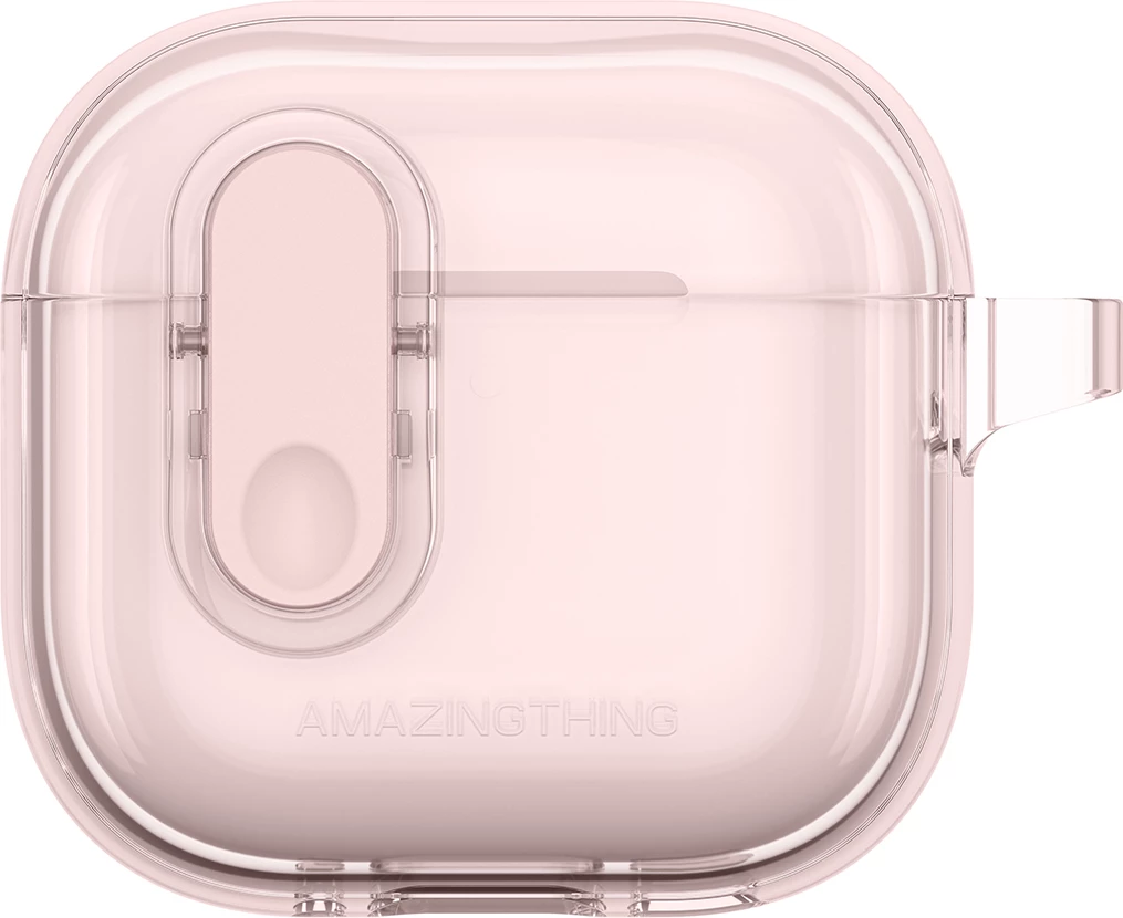 Mbështjellës AmazingThing Minimal për AirPods 4, Rozë