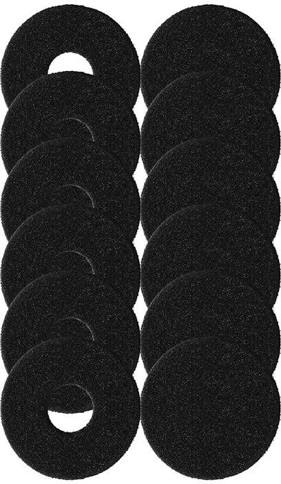 Set filtra zëvendësues Homerunpet PD10.F06 për tharëse, 6 copë, zi