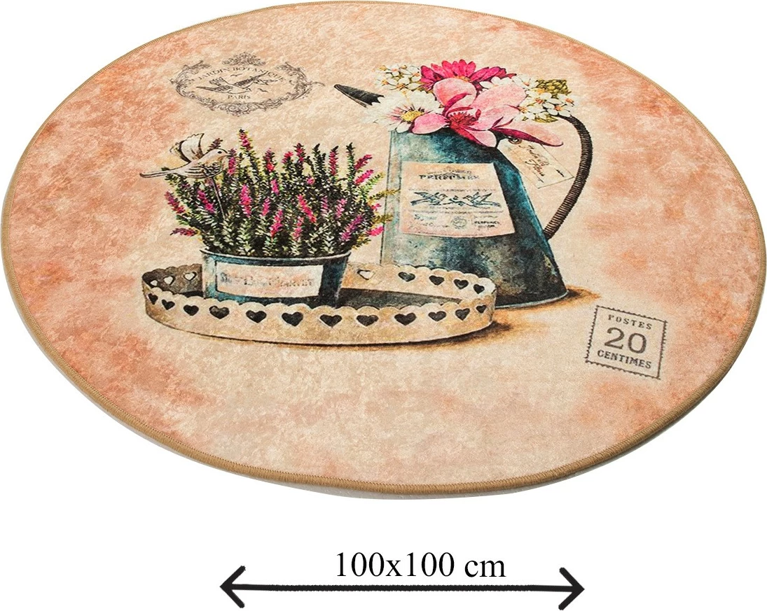 Tapet për banjo Mijölnir, shumëngjyrësh, 100cm