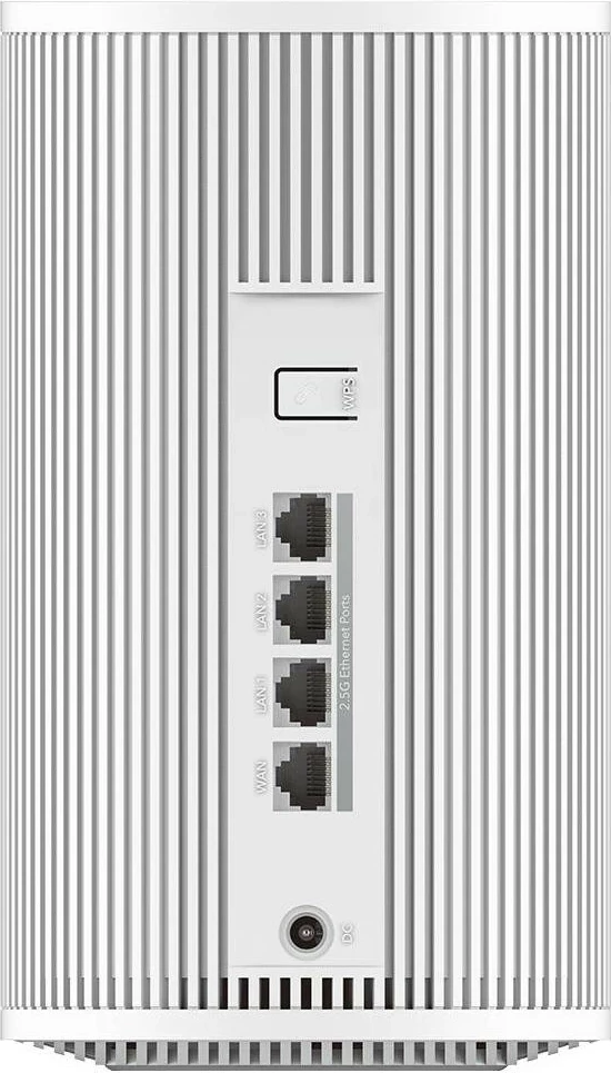 Router mesh Cudy M11000, WiFi 7, 2.5G, tri-band, 2 copë, bardhë