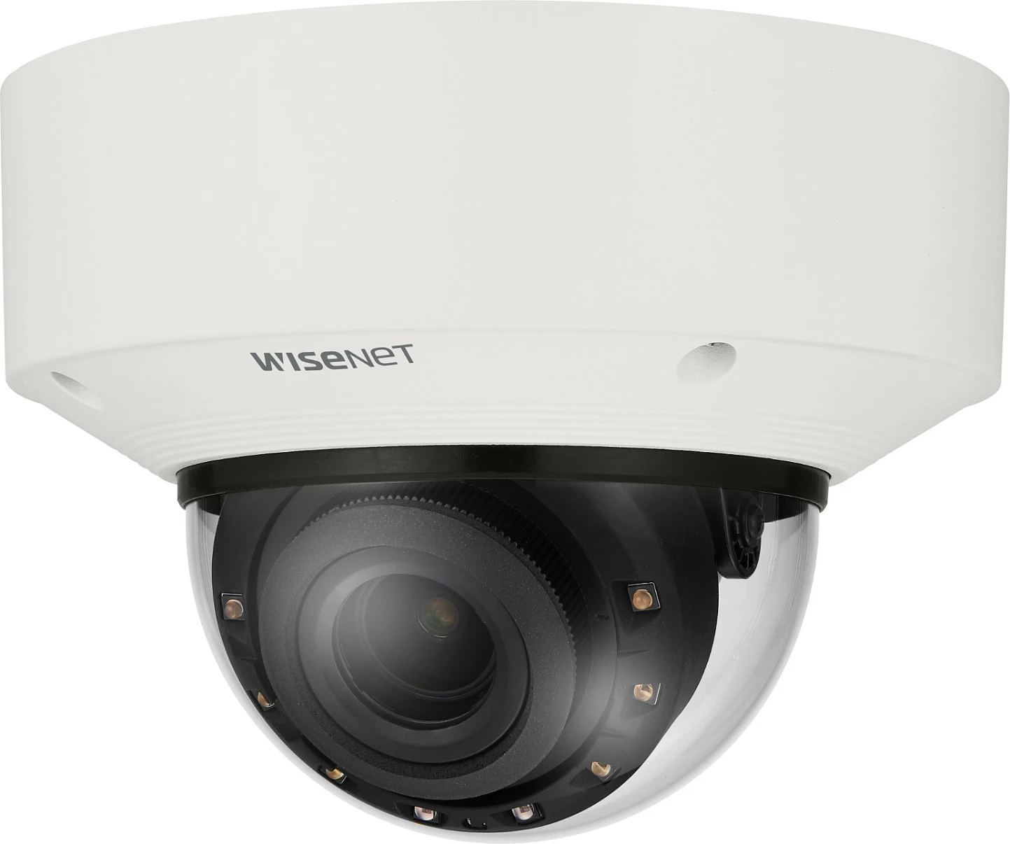 Kamerë sigurie IP Dome Hanwha Wisenet XNV-C9083R, 4K, AI, IR 40m, Outdoor, e bardhë