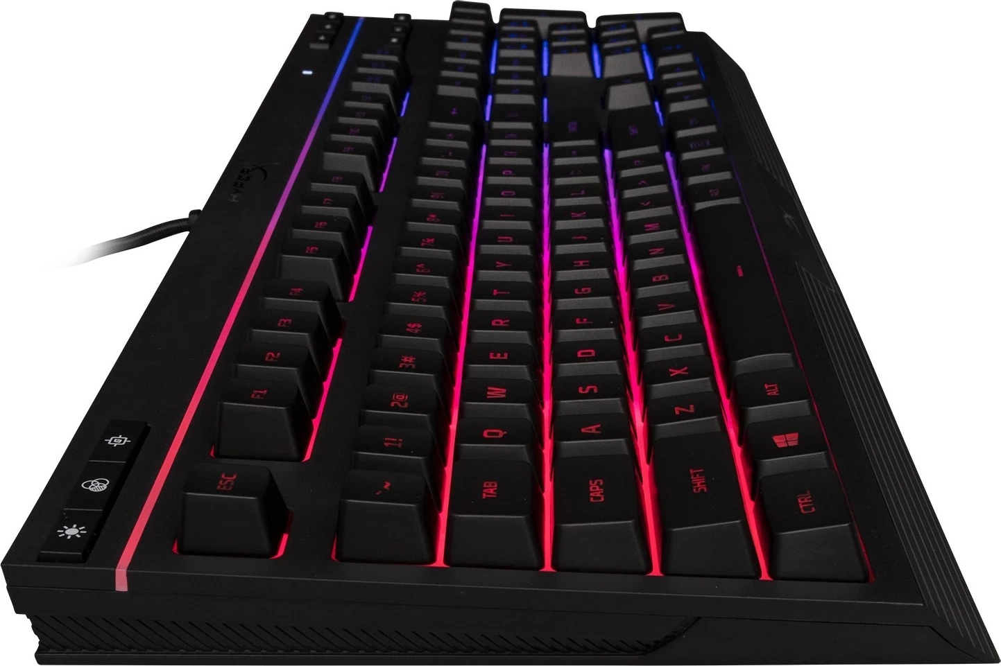 Tastierë HyperX Alloy Core RGB, QWERTY US English, e zezë