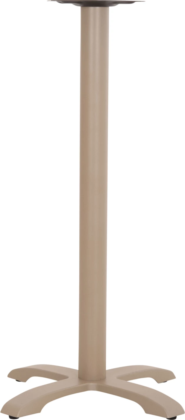 Baza për tavolinë bari, metal/hekuri i derdhur, ngjyrë kapuçino, FH417.25, 62x62x108cm